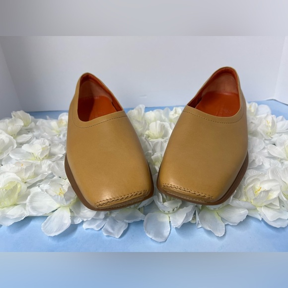 Hogan Scarpe Loafer Tan Leather Slip-On Shoes - Picture 2 of 12